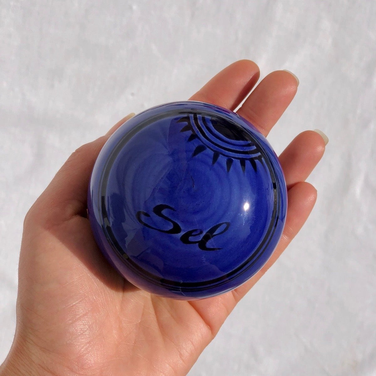 salière en poterie - Les Poteries de Sylvie céramique artisanale